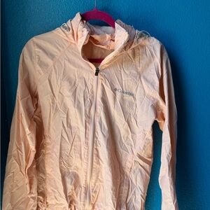 Columbia Light Coral Windbreaker